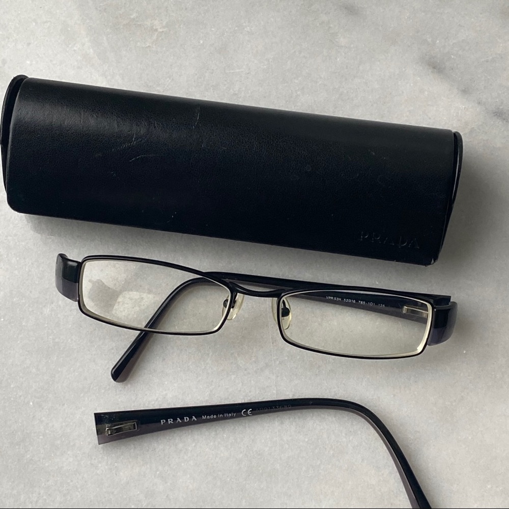 Prada Glasses Frame with hinge that needs repair